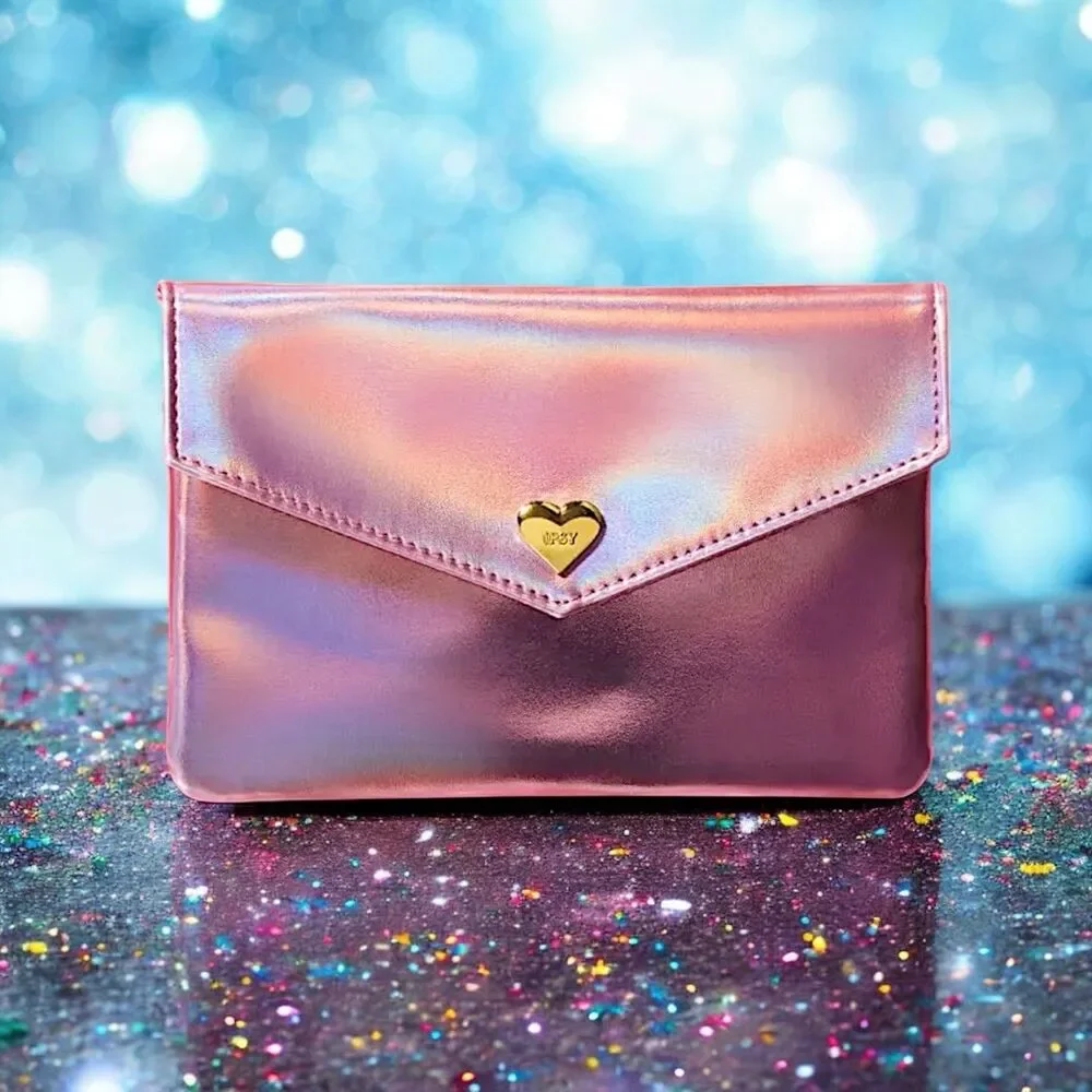 Ipsy Love Bomb Mystery Bag 5”x7” New Without Tags - Bag Only